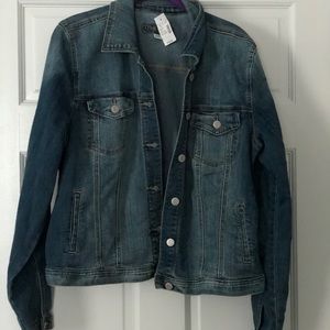 NWT Maurices Denim Jacket XXL